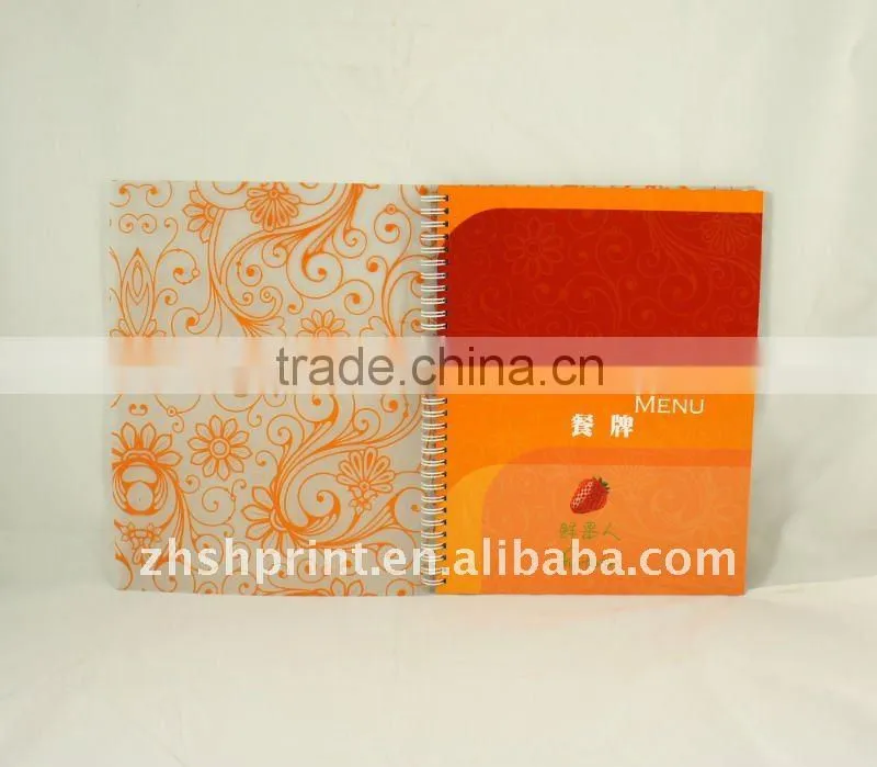 ice-cream restaurant menus