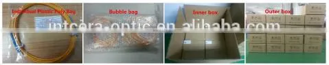 High quality LC-LC Multimode(OM3/OM4)Duplex 2.0mm fiber optic patch cord LC/PC patchcord