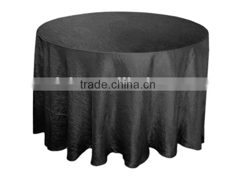 Crinkle taffeta table runner,table cloth,chair sash,placemat,napkin,chair cover