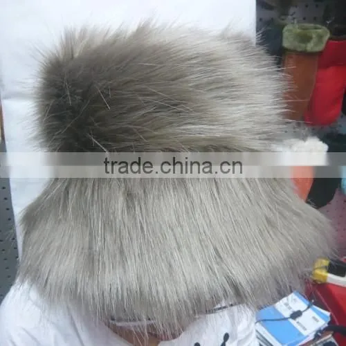 China product new women faux fur european style winter warm hat
