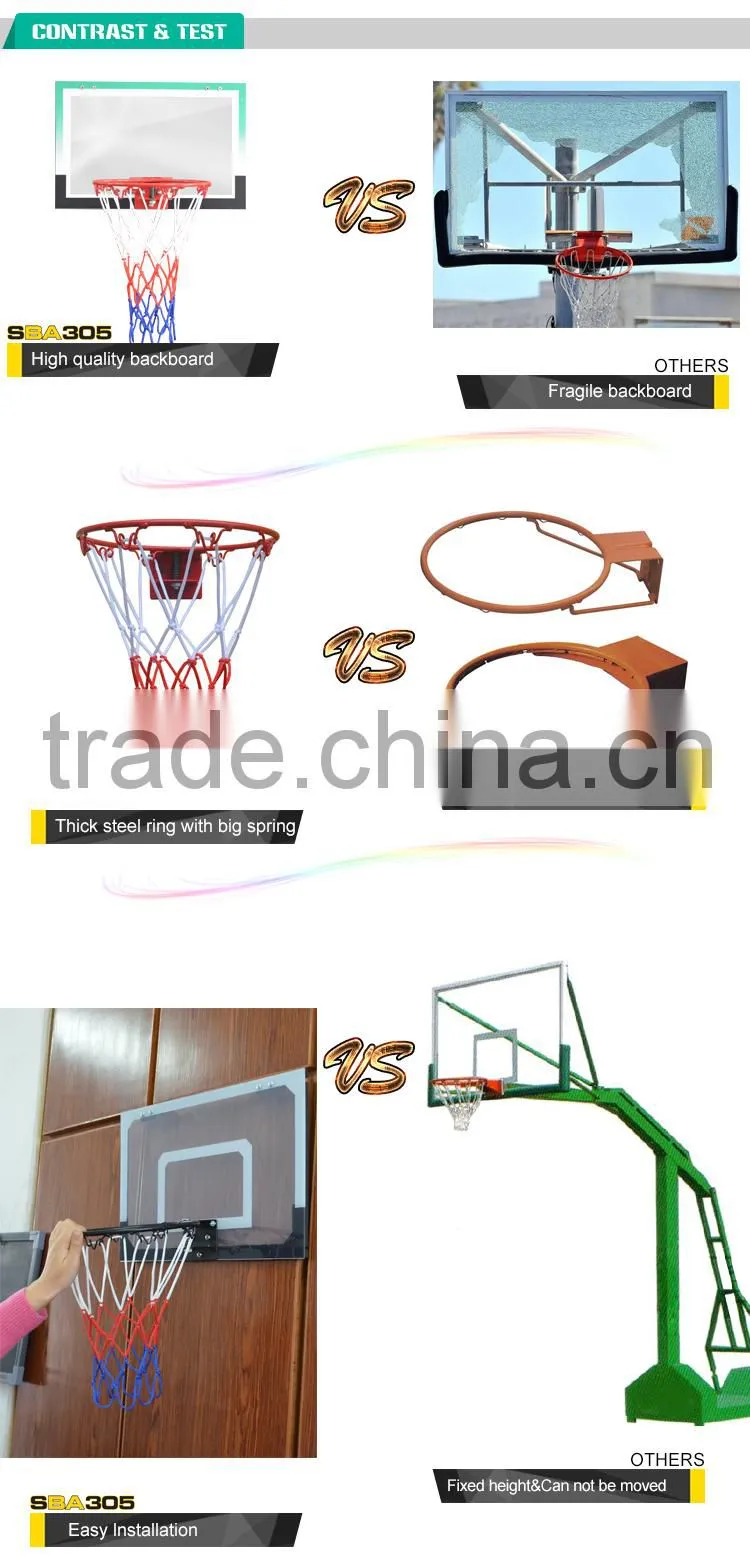basketball backboard or fiberglass basketball backboard price from SBA305