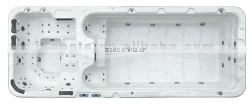 2013 Hot-sale White/Black Bathtub Function Back Jets Bath Tubs