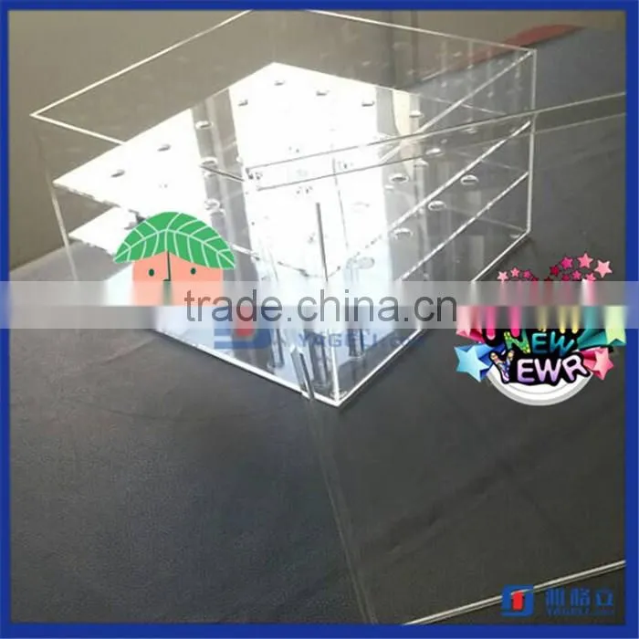 2016 High Quality China Manufactuer Customized 25 Roses Acrylic Rose Display Box
