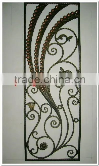 2015 Top-selling modern wrought iron designs window