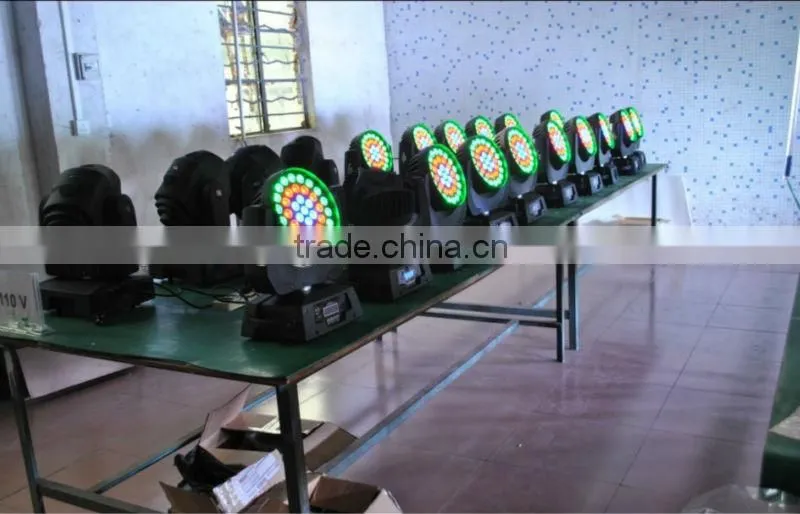 High brightness 37*9w high power led moving head light/ 37PCS LED Moving head lights with 3 circles color wheel