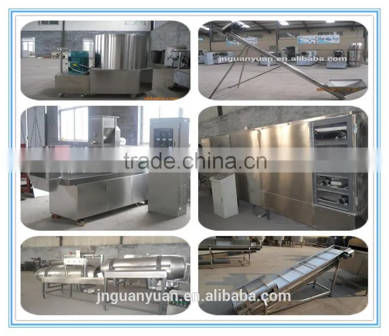Popular textured soybean protein food extruder/machine selling in jinan