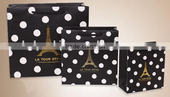 Customized gift shopping bag christmas paper gift bag