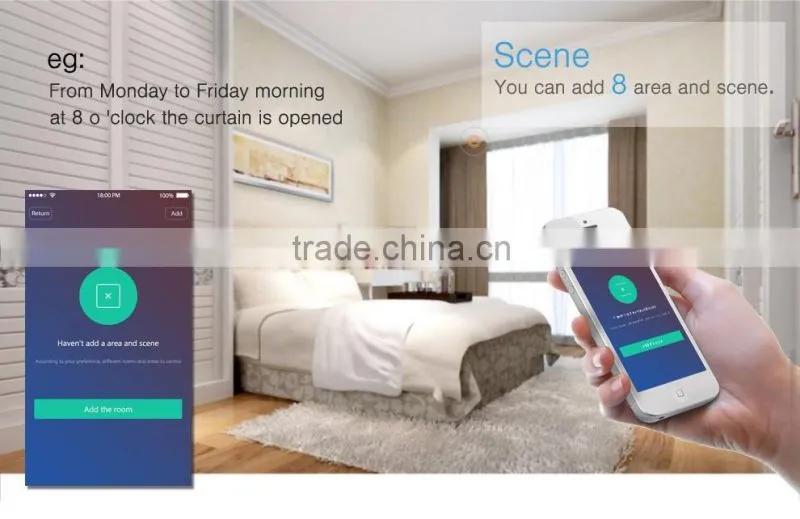 Newest TCP/IP smart home automation WiFi alarm system with IP camera & GSM WiFi GPRS home alarm system WiFi