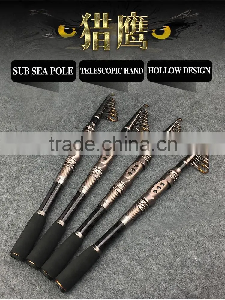 Spin Spinning Rod and Reel Combos Carbon Telescopic Fishing Rod with Reel Combo Sea Saltwater Freshwater Kit Fishing Rod Kit