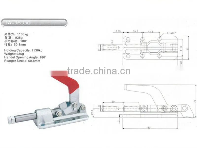 Precision standard Toggle Hose Clamp GYT301A