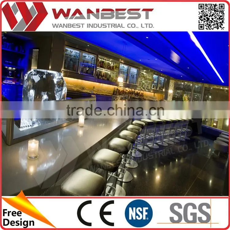 China good supplier excellent quality nightclub luminous bar counter