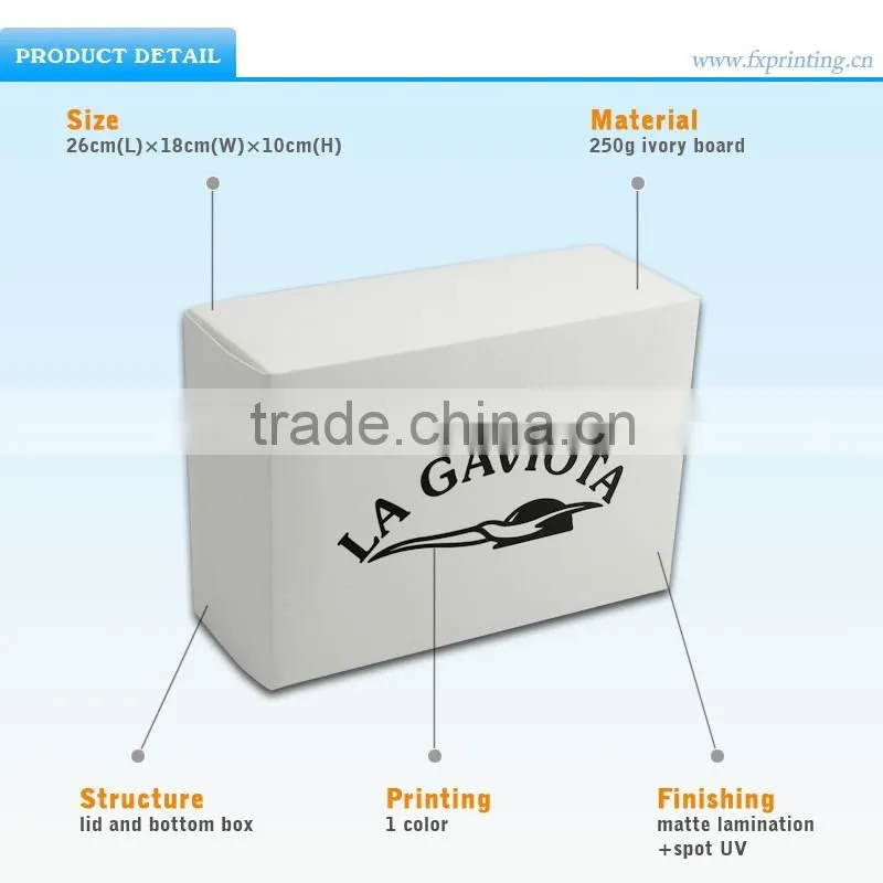 Custom Printed Decorative Name Recycled Paper Cardboard Shoe Boxes Wholesale