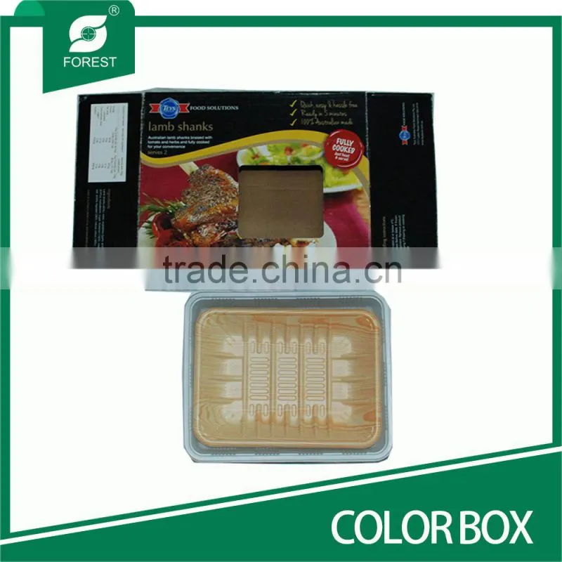 WHOLESALE COLOR PAPER BOX FOR FROZEN MEAT