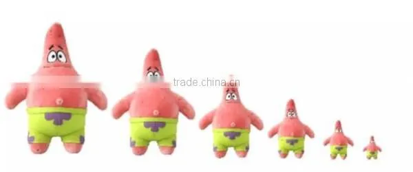 sponge Bob toys with candy wholesale 3D Famouse soft plush