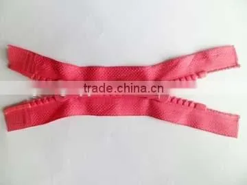 8# plastic resin zipper two way open end double slider zipper winter coate zipper slider