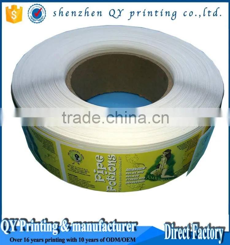 Health Food Adhesive Packaging Labels for Food