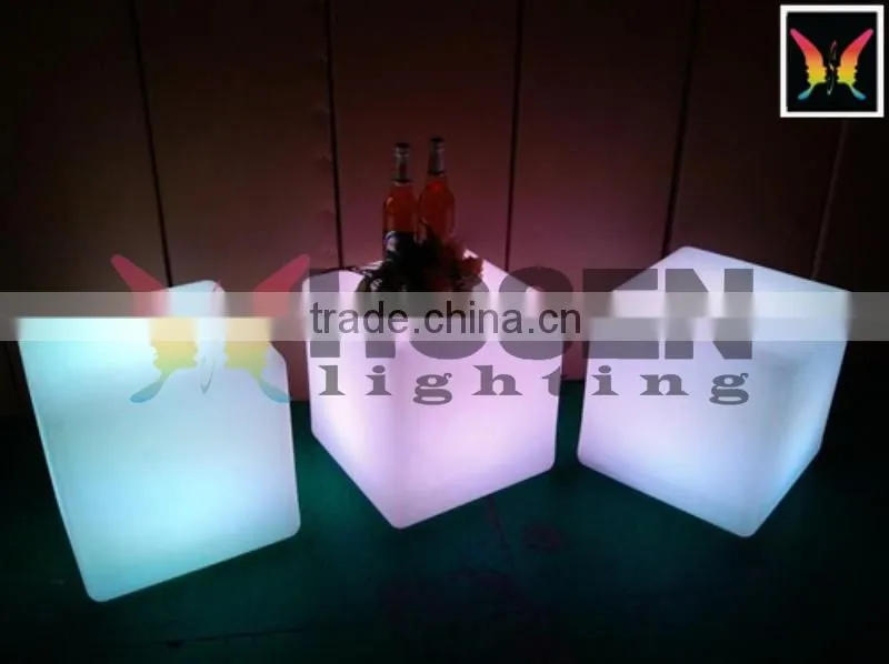 LED Cube stool
