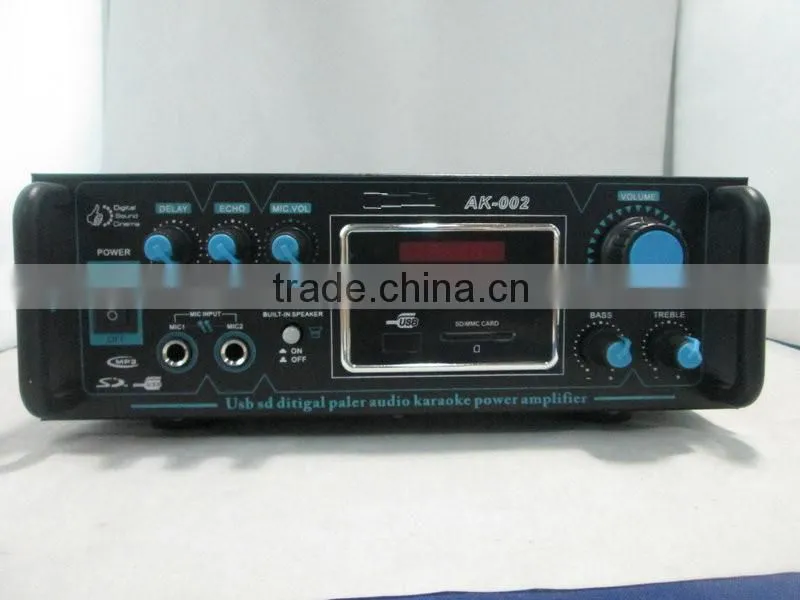 High quality audio amplifier AK-002 built-in speaker power amplifier