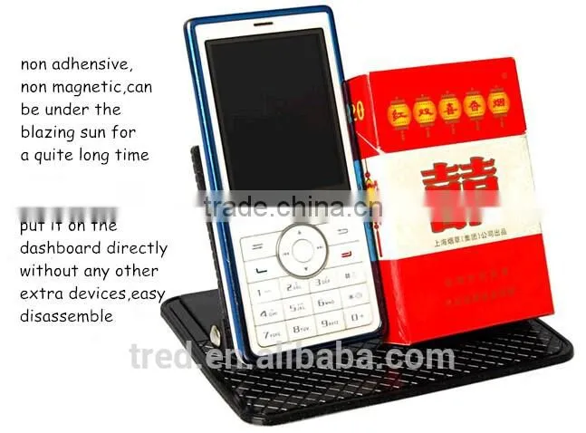 360 rotatable Sticky Navigation Frame/Anti Slip Pad for GPS Navigator