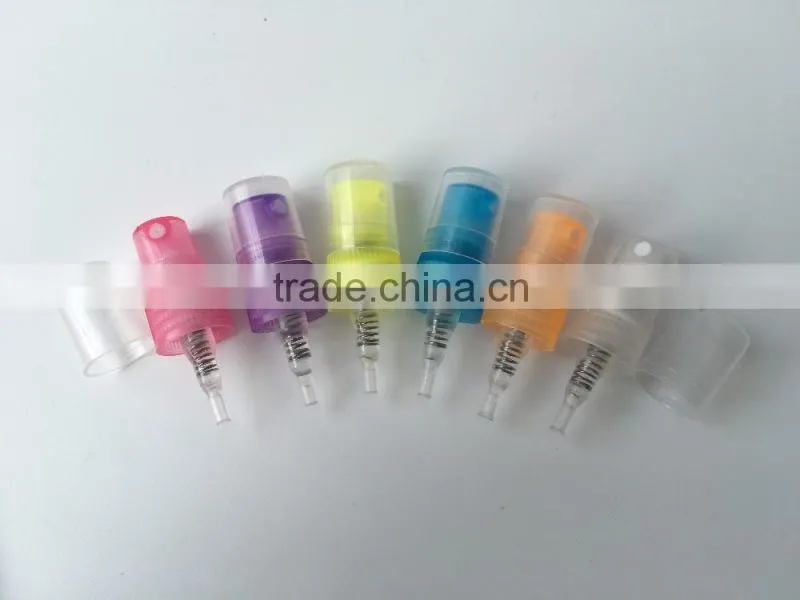 Personal care 12mm plastic perfume mist spray