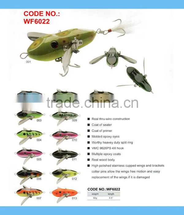 WF6019-6020 bass fishing lures