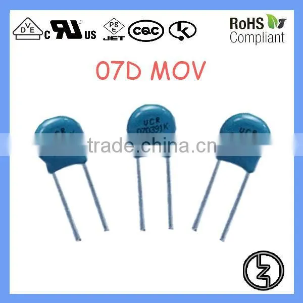 leaded varistor 07D511K