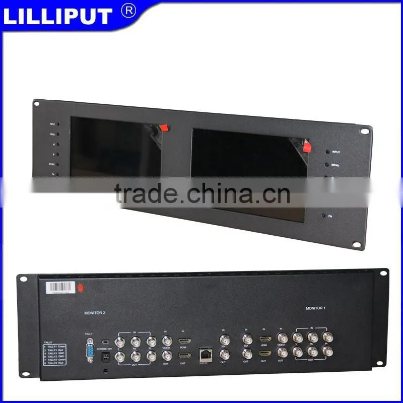Lilliput Rack Mount Video Monitor With Dual 3G-SDI HDMI Composite input