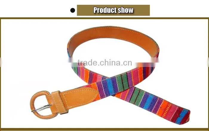 multicolor ethnic belt,peruvian handmade embroidered belts customized