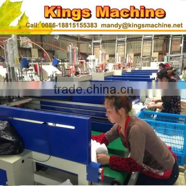 biodegradable shopping plastic bag making machine price wholesale eco material