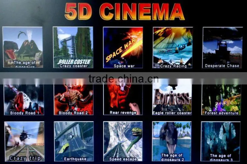 Easyfun professional 3D,4D,5D,7D Simulation Ride Cinema for sale
