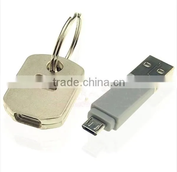 2014 USB Micro Keychain in Sync Data Cable / Usb Charger Cable