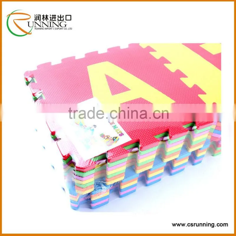 non-toxic EVA foam kids puzzle anti slip mat