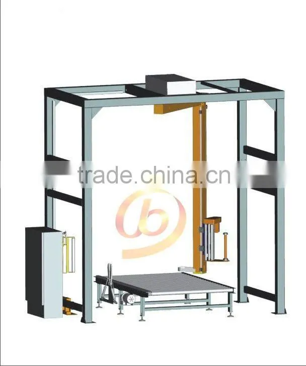 WM402 Fully Auto Conveyorized Rotary Wrapper