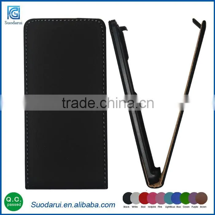 High quality leather case for LG K4 ultra slim flips leather case Mix colors