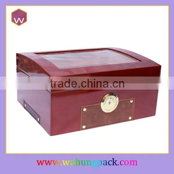Custom Quality Wooden Cigar Box /Wholesale Cheap Cigarette Storage Box For Cigars(WH-2996)
