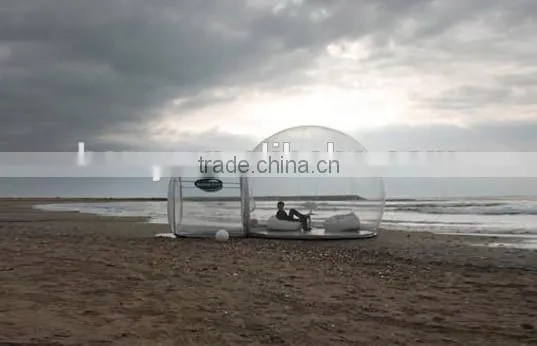 Inflatable bubble camping tent cheap price tent for seaside