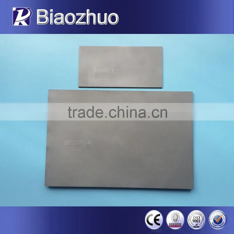Sintered Tungsten Carbide Plate for wear parts from Zhuzhou Seller