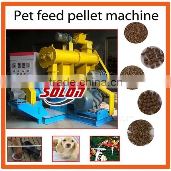 Hot selling animal feed machine/poultry feed pellet making machine/pet feed extruding machine
