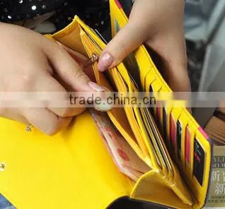 Wholesale girl's colorful wallets