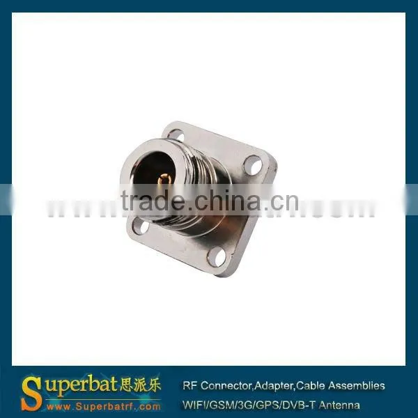 SMA-N adapter SMA Jack to N Jack Flange/Panel with O-ring straight wifi cable adapter