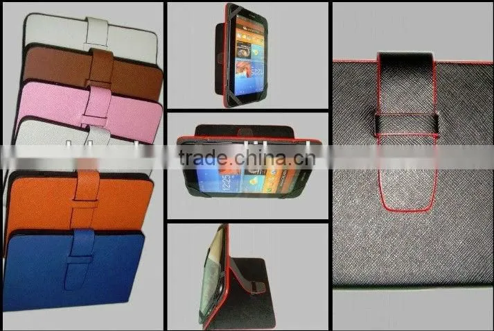 New Arrival PU Stand Briefcase for universal 7" tablet
