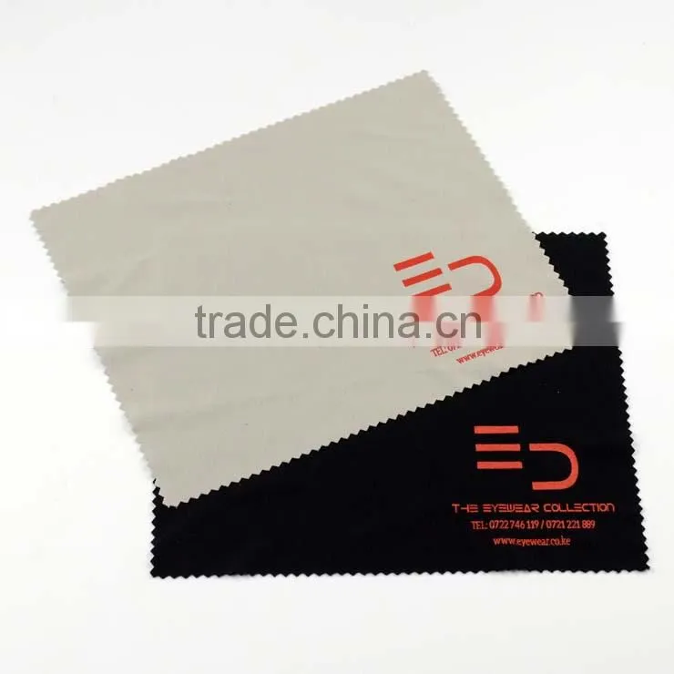 Microfiber Cloth Silk Screen Print