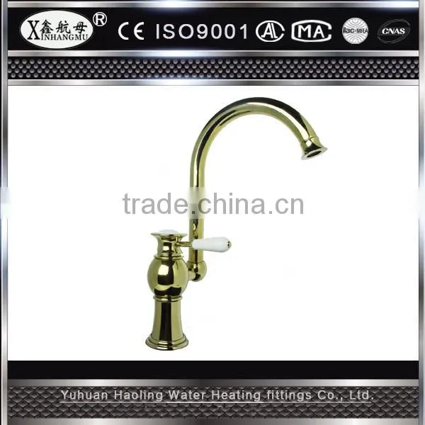 Antique Brass Widespread Two Handles Bathroom Sink Faucet vessel faucet