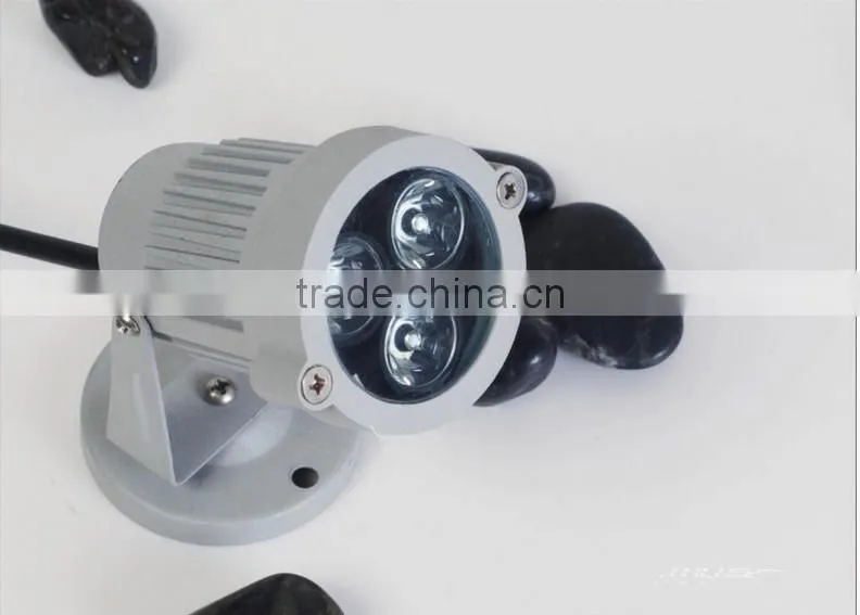 Hot new products for 3w rgb cheageable waterproof ip65 garden led flood light