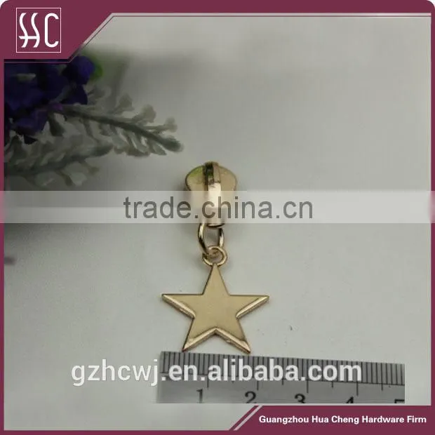 star shaped zipper puller,wholesale metal zipper puller,Guangzhou zipper puller