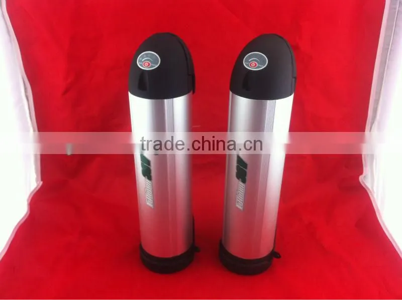 bottle type ebike battery 36V 10Ah for electric bicycle