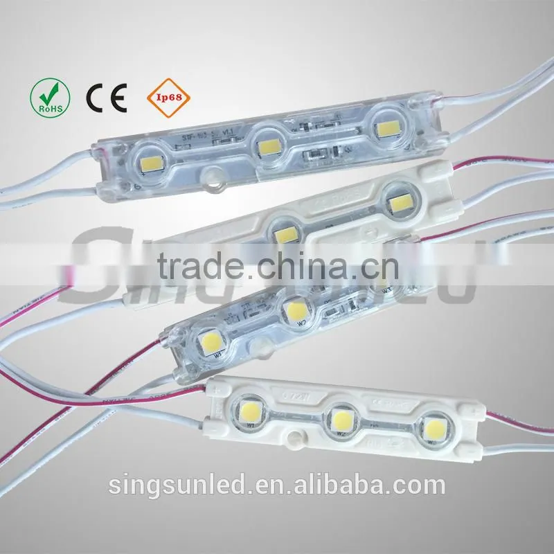 High quality smd 5730 led module 3 LEDS 1.2W led module for light box
