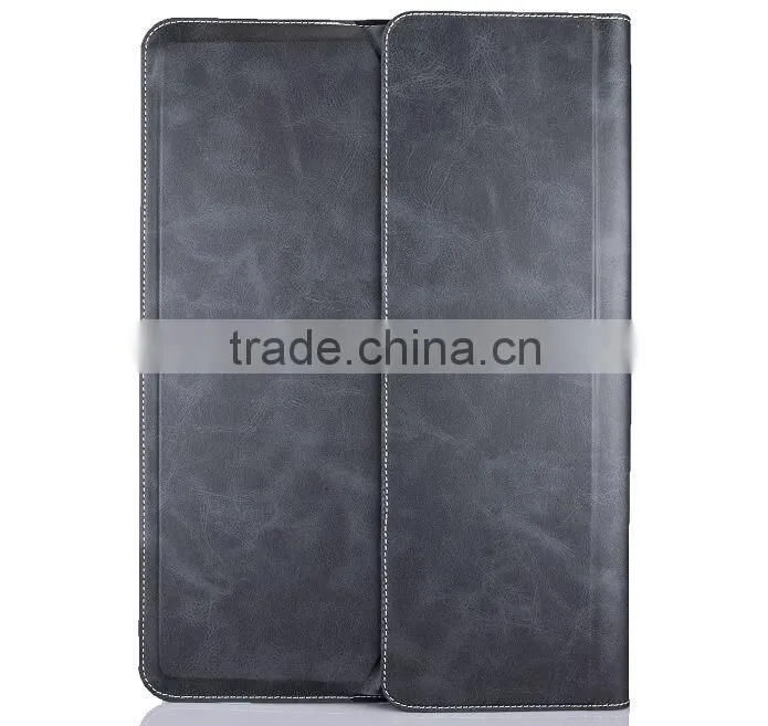 Flexible synthetic PU leather case for ipad, synthetic leather case