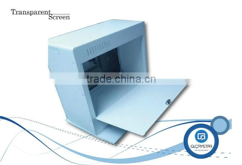 21.5" inch Transparent screens ad displays for retail and sales promotion fairs events sales