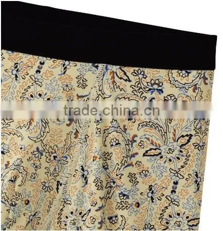 Stylish low rise antimicrobial quick dry printed microfiber men underwear briefs boxer shorts